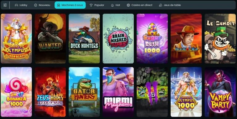 Hugo Bets Casino machines à sous